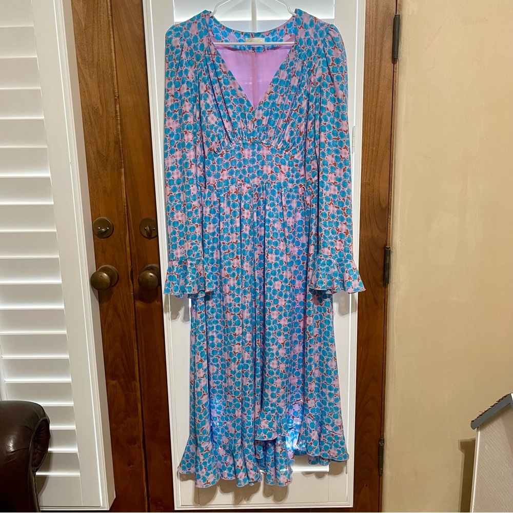 Stine Goya Freesia Midi Dress in Stardot, Medium - Picture 6 of 16